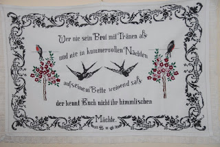 Embroidery—typical of Siebenbürgen. Similar to samples my grandmother, Elisabeth (Lisi) Ebner, created