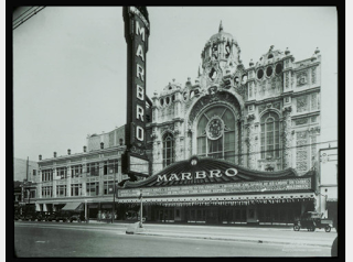 Marbro Theatre, 4124 W. Madison on Chicago's West side. Photo credit: Chicago Architectural Photographing Co.