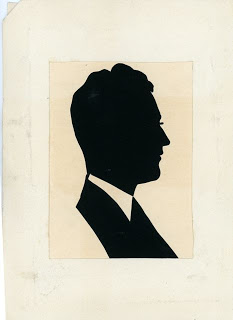 Fred Gartz, silhouette created at Riverview Amusement Park, summer 1942