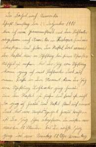 Josef's Diary - page 1